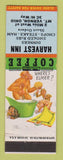 Matchbook Cover - Harvest Inn Mount Vernon OH