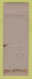 Matchbook Cover - Rochester Turners NY