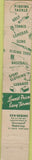 Matchbook Cover - Gateway Sportsman's Paradise guns fishing baseball 10 Strike