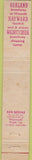 Matchbook Cover - Goldman's Oakland Hayward Walnut Creek CA 10 Strike