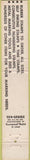 Matchbook Cover - Safford Stamp Chicago IL rubber stamps 10 Strike
