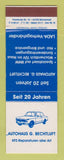 Matchbook Cover - Autohaus Bechluft Germany