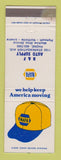 Matchbook Cover - NAPA Auto PARts B&F Plymouth Livonia MI WEAR