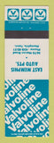 Matchbook Cover - Valvoline oil East Memphis Auto Parts TN