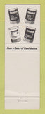 Matchbook Cover - Kendall oil gas Aberdeen Auto Parts MD WEAR
