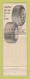 Matchbook Cover - Cooper Tires Lile's Booker TX