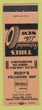 Matchbook Cover - Rudy's Tire Vulcanizing Imperial oil gas Sault Ste Marine MI