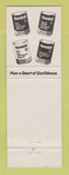 Matchbook Cover - Kendall oil gas Parks Auto Parts North Charleston SC