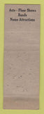 Matchbook Cover - Christine Maguire Bar? Indianapolis IN girlie