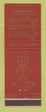 Matchbook Cover - Sammy's Restaurant New York City girlie