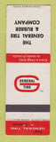 Matchbook Cover - General Tire Rubber Company
