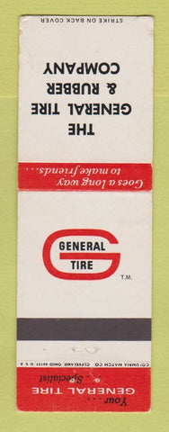 Matchbook Cover - General Tire Rubber Company