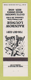Matchbook Cover - Rainbow Lounge Columbus GA girlie
