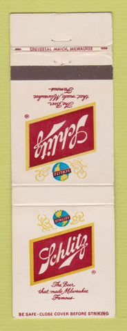 Matchbook Cover - Schlitz Beer WEAR