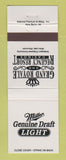 Matchbook Cover - Miller Beer Grand Royale Casino Mole Lake WI WEAR