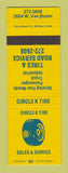 Matchbook Cover - Circle K Tire