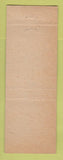 Matchbook Cover - Schoof's Fox Point Garage Milwaukee WI WEAR