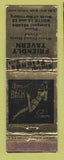Matchbook Cover - Friendly Tavern Harrisburg PA girlie WEAR