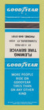 Matchbook Cover - Goodyear Tires Flemingsburg KY