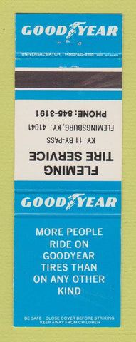Matchbook Cover - Goodyear Tires Flemingsburg KY