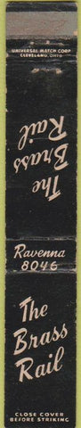 Matchbook Cover - The Brass Rail 10 Strike