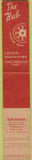 Matchbook Cover - The Brass Rail 10 Strike