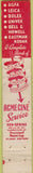 Matchbook Cover - Acme Cine Service Lima OH photo center 10 Strike
