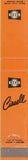 Matchbook Cover - Beko Cissell Lamson Absauganlagen 10 Strike