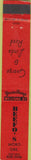 Matchbook Cover - Beefo's Moro OR 10 Strike