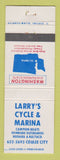 Matchbook Cover - Larry's Cycle and MARina Coulee City WEAR WEAR