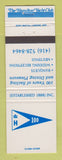 Matchbook Cover - Hamilton Yacht Club ON