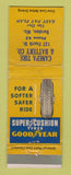 Matchbook Cover - Goodyear Tires Canepa Battery Baraboo WI low phone # WEAR