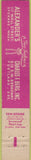 Matchbook Cover - Pierre Portland OR beauty salon Spokane WA 10 Strike