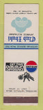 Matchbook Cover - Datsun Cars Club Ibuki Japanese South Yarra