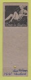 Matchbook Cover - Bohn & Fenske Wadena MN girlie