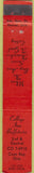 Matchbook Cover - College Inn Buffeteria Coos Bay OR 10 Strike