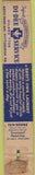 Matchbook Cover - Baby health diaper service Pittsburgh PA 10 Strike