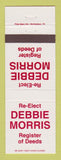 Matchbook Cover - Debbie Morris Register of Deeds