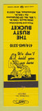 Matchbook Cover - Rusty Bucket Milwaukee WI girlie