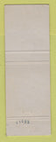 Matchbook Cover - Wellington House London ON Friars Cellar WEAR CREASE