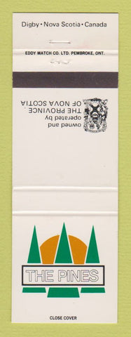 Matchbook Cover - The Pines Digby NS