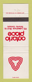 Matchbook Cover - Ontario Place Toronto ON