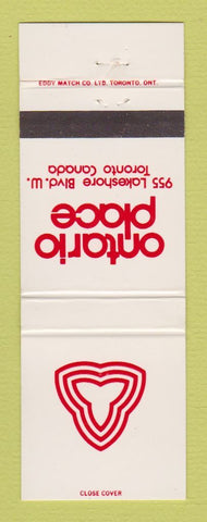 Matchbook Cover - Ontario Place Toronto ON