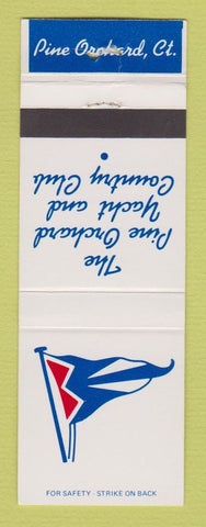 Matchbook Cover - Pine Orchard Yacht Country Club CT