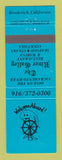 Matchbook Cover - The River Galley Restaurant Broderick CA