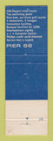 Matchbook Cover - Pier 66 Fort Lauderdale FL hotel marina