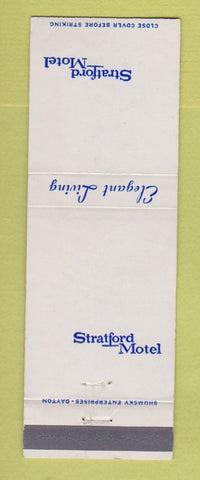 Matchbook Cover - Stratford Motel Dayton OH
