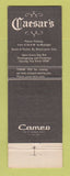 Matchbook Cover - Caesar's Wind Gap PA restaurant WEAR