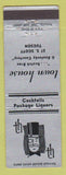 Matchbook Cover - Town House Tuscon AZ WEAR
