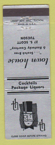 Matchbook Cover - Town House Tuscon AZ WEAR